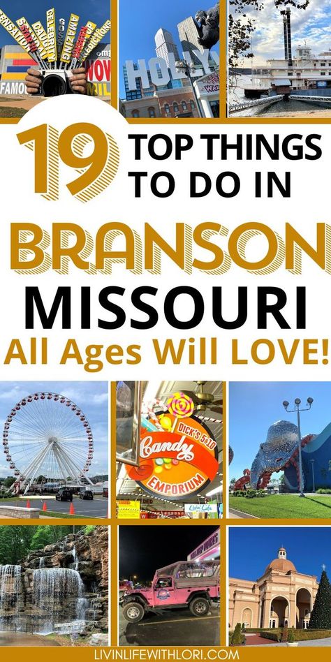 Best Things To See In Branson Missouri Branson Scenic Railway, Things To Do In Branson, Branson Missouri Vacation, Branson Vacation, Branson Landing, Road Trip Places, Branson Missouri, Vacation Locations, Branson Mo