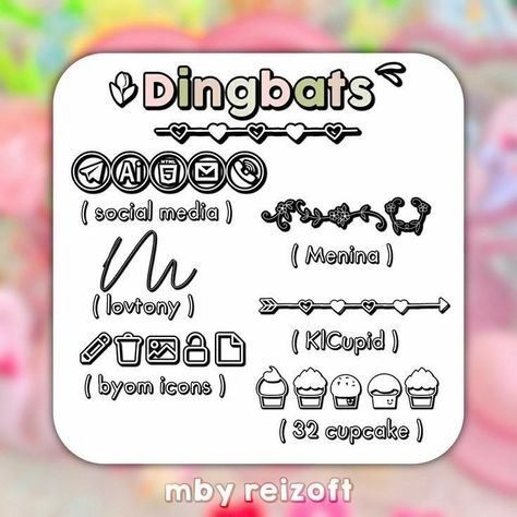 Dafont Dingbats, Dingbats Fonts, Dafont Fonts, Bulletin Journal, Font Pack, Farmhouse Font, Font Combo, Font Combos, Pretty Fonts