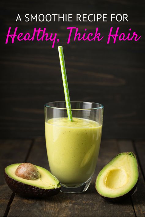 Top 5 Foods For Thick, Healthy Hair | Olivia Budgen Smoothies For Healthy Hair, Hair Growth Smoothie, Smoothie Cucumber, Hair Growth Smoothie Recipes, Healthy Thick Hair, Thick Healthy Hair, Super Hair Growth, Hair Smoothie, Hair Growth Foods