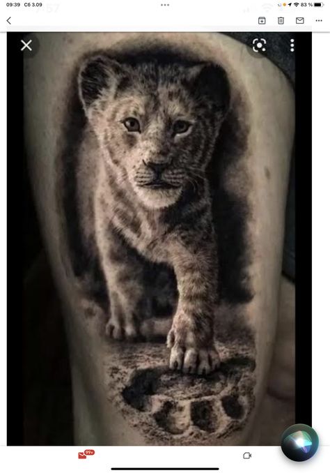 Baby Lion Tattoo, Lioness And Cub Tattoo, Lion Cub Tattoo, Cub Tattoo, Lion Tattoo Meaning, Small Wave Tattoo, Lion King Tattoo, Cubs Tattoo, Lioness Tattoo