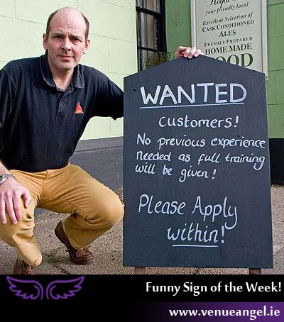 Wanted Customers   Funny Bar Signs spotted all over the World and online.  www.venueangel.ie Liquor Store Chalkboard Ideas, Drinking Signs, Bar Letters, Bartender Humor, Cafe Chalkboard, Pub Ideas, Funny Bar Signs, Bar Quotes, Bar Stuff