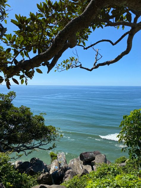 beach lookout through trees Burleigh Heads Aesthetic, Girls Roadtrip, Hate Winter, Burleigh Heads, Watch This Space, Oregon Coast, Gold Coast, Summer Girls, Travel Around The World