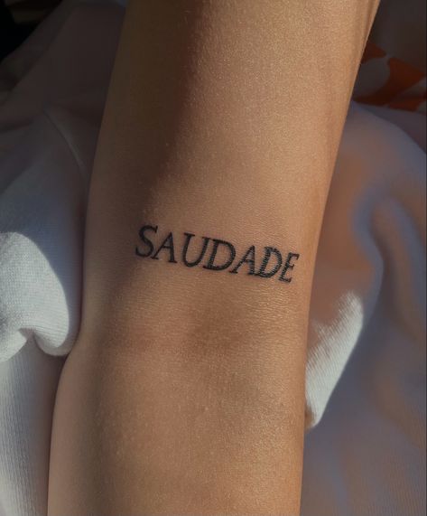 Saudades Tattoo, Portugal Tattoo, Portuguese Tattoo, Idea Tattoo, Tattoo Inspiration Men, Above Elbow, Dream Tattoos, Simplistic Tattoos, First Tattoo