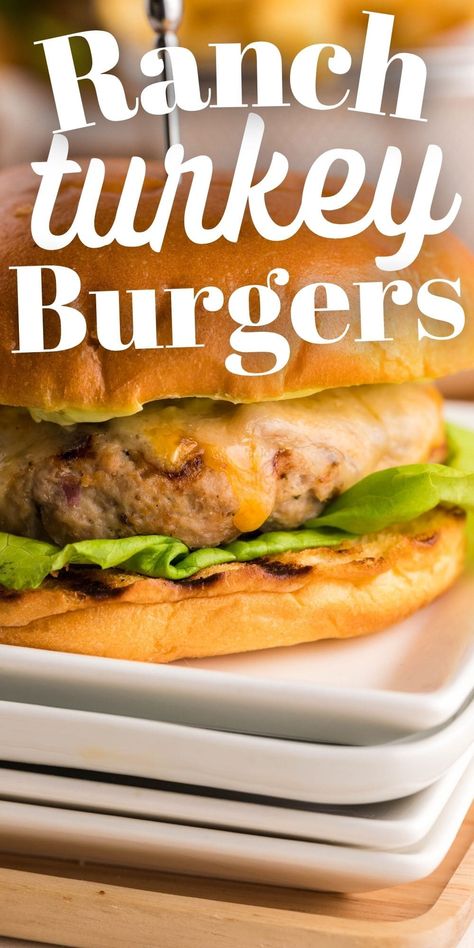 Turkey Burger Dinner Ideas, Ranch Turkey Burger Recipes, Turkey Burger Recipes Healthy Low Carb, Ww Turkey Burgers, Homemade Turkey Burgers Patties, Smoked Turkey Burgers, Sauce For Turkey Burgers, Turkey Burger Recipes Baked, Ground Turkey Burgers Recipes