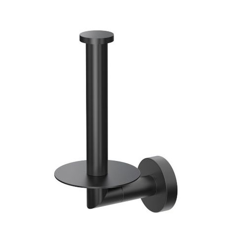 Gatco Glam Matte Black Storage Toilet Paper Holder 4638mx | Bellacor Tissue Roll Holder, Black Toilet Paper, Tissue Storage, Black Toilet, Toilet Paper Storage, Wall Mounted Toilet, Bath Hardware, Roll Holder, Wall Bar