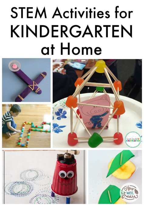 STEM Kindergarten https://www.howweelearn.com/stem-activities-for-kindergarten-at-home/ Prek Experiments, Stem Activities For Kindergarten, Kindergarten Architecture, Stem Night, Stem Activities Kindergarten, Stem Bins, Stem Activities For Kids, Kindergarten Stem, Explorers Activities