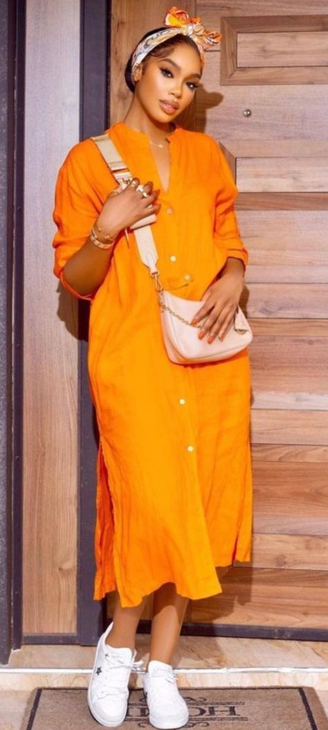 Weekend Dress Outfit, Modesty Women, Modest Summer Outfits Christian, Sunday Outfit Church Casual, Jojo Wedding, Orange Dress Outfits, Classy Mom, Grown Style, Brunch Outfit Ideas