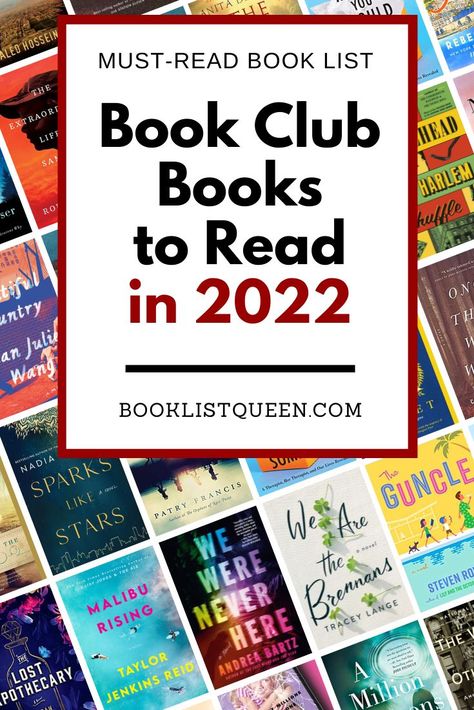 Top Fiction Books, Best Non Fiction Books, Book Club List, Book Club Recommendations, Books 2022, Best Book Club Books, Best Fiction Books, Book Club Reads, Library Book Displays