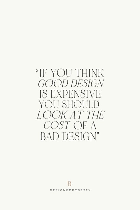 Learn about why branding is so expensive and why you need it. In this post, I explain the key factors that go into pricing a branding and web design project, our design approach and process. See Designed By Betty's brand strategy process and see why hiring a brand strategist is worth the investment. Quotes About Branding, Surnames Ideas, Seo 2023, Brand Quotes, Brown Branding, Strategy Quotes, Branding Quotes, Web Design Quotes, Custom Brand Design