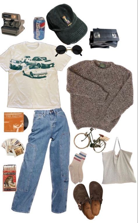 Summer Outfits Aesthetic, Outfits Men, Summer Outfits Men, 가을 패션, Mode Inspiration, Lookbook Outfits, Dream Clothes, Looks Vintage, Retro Outfits