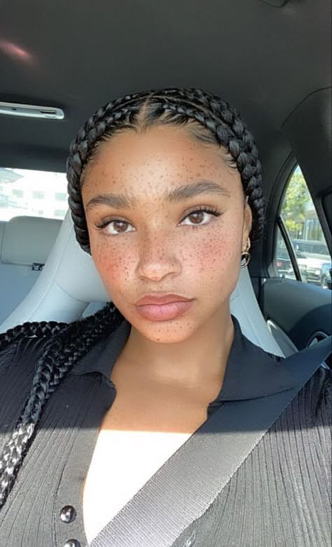 No Make Up Make Up Look, Baddie Hairstyles, Grunge Hair, Black Girls Hairstyles, Aesthetic Hair, Braid Styles, Beautiful Woman, Black Women Hairstyles, Pretty Face