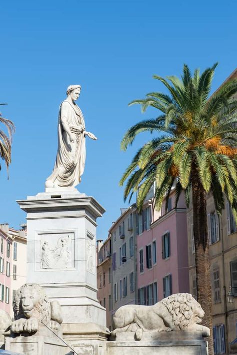 15 Best Things to Do in Ajaccio (France) - The Crazy Tourist Ajaccio Corsica Things To Do, Ajaccio Corsica France, Ajaccio France, Ajaccio Corsica, Corsica Travel, 2024 Moodboard, Europe 2024, Summer Cruise, Napoleon Bonaparte