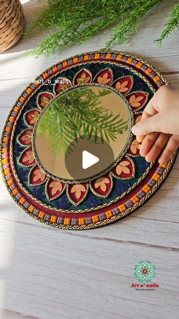 Chhaya Meena on Instagram: "Colorful Mirrors & Mosaics 😍
from @crystalindia are definitely a charming addition to the artworks
I wanted to create an antique look for my Lippan Art Mirror & m absolutely loving it ❤️
Checkout their website for a lot variety and super good quality of crafting needs.

Learn & create the artform with me at my Lippan Art Online Masterclass.

Get indulged in Creativity.. learn to create with finesse and details..
Get proper guidance and knowledge in how the mediums work.. from basics to details.

Beginner friendly .. and do along interactive sessions

Can be joined from any part of the world.

U can buy our DIY kits or arrange ur own materials following proper guidance to purchase materials.

Soo.. what are u waiting for.. enroll now..!!
For more details on all Colorful Mirrors, Lippan Art Design, Lippan Art Mirror, Colorful Mirror, Art Mirror, Lippan Art, Mirror Mosaic, Enroll Now, Super Good