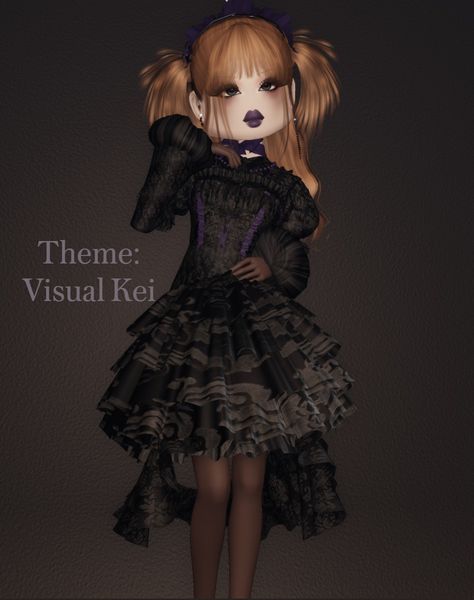 Roblox House Codes, Roblox Gyaru, Visual Kei Outfits, Spirit Game, Lolita Outfit, Roblox Face, Job Interview Outfit, Outfit Hacks, Dark Dress