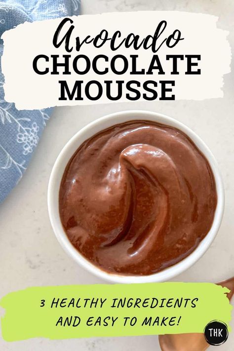 Avocado Mousse Chocolate, Avocado Mousse Recipe, Choc Mousse, Vegetarian Eating, Jello Dessert, Healthy Nutella, Vegan Chocolate Recipes, Easy Chocolate Mousse, Vegan Chocolate Mousse