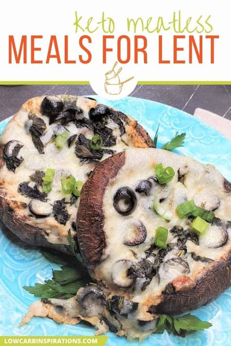 Do you need some ideas for meatless meals for lent that you can eat? You want to avoid meat but are also trying to avoid consuming too many carbs. While it may seem like a challenge, there are keto meals that you can prepare with ease. Meatless Meals For Lent, Meals For Lent, Chicken Enchilada Casserole Recipe, Portobello Mushroom Recipes, Keto Stuffed Peppers, Lenten Recipes, Keto Chaffle, Enchilada Casserole Recipes, Lent Recipes