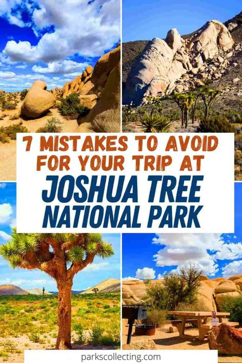 Get ready for a fun-filled adventure in Joshua Tree National Park without any major mishaps! Avoid these 7 common mistakes to enjoy your trip to the fullest. Joshua Tree National Park day trip | Joshua Tree National Park camping | California travel | #joshuatreenationalpark #usatravel #california Things To Do In Joshua Tree California, Joshua Tree Camping, Camping California, Desert Trip, California Christmas, Enjoy Your Trip, 2025 Spring, American National Parks, Park Day