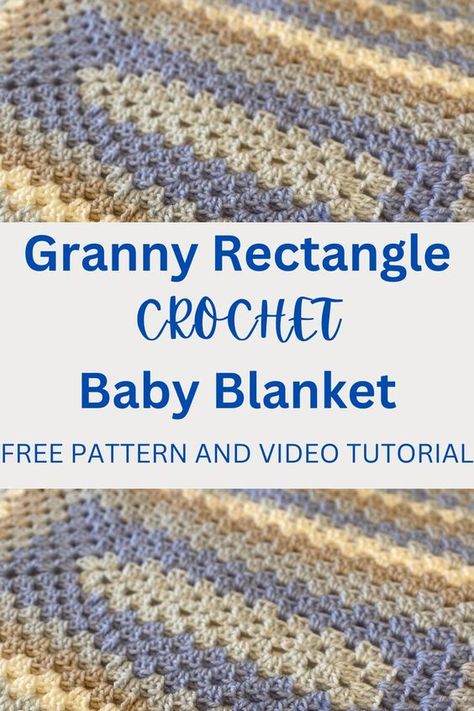 Mile A Minute Crochet Blanket, Rectangle Granny Square Blanket Free Pattern, Granny Rectangle Crochet Pattern, Crochet Rectangle Granny Square Blanket, Crochet Granny Rectangle Blanket, Rectangle Granny Square Pattern Blankets, Crochet Rectangle Blanket Pattern, Caron Simply Soft Baby Blanket Crochet, Granny Rectangle Blanket Free Pattern