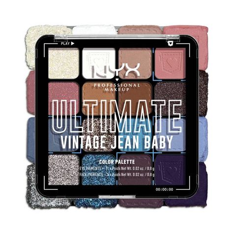 3 Looks With the NYX Professional Makeup Ultimate Shadow Palette | Makeup.com Make Eyes Pop, Nyx Eyeshadow, Eye Pigments, Makeup Pro, Nyx Makeup, Eyeshadow Primer, Baby Colors, Aftershave, Eye Shadow Palette