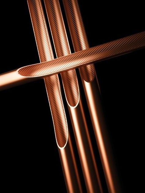 leManoosh Metal Study, Le Manoosh, Italy Furniture, Cmf Design, Copper Tube, Metallic Design, Id Design, Material Textures, Eyes Open