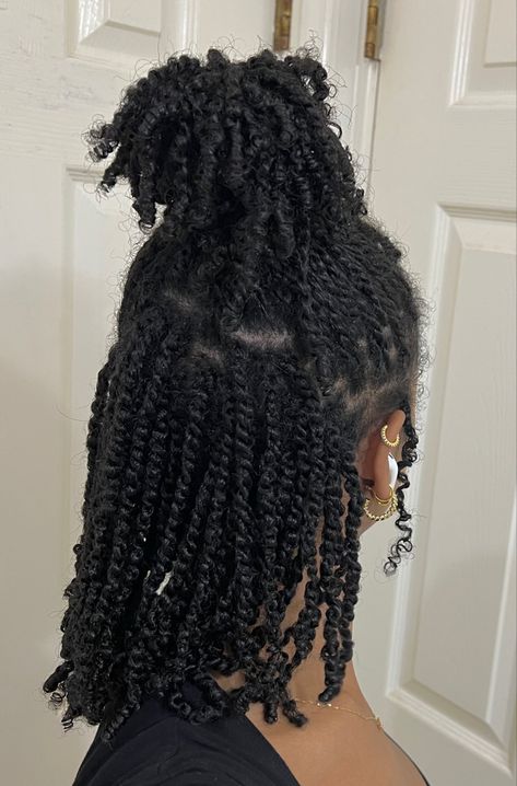 Small Twists Natural Hair 4c, Twist Outs On Natural Hair Long, Mini Twists Type 4 Hair, Long Natural Black Women Hair, Mini Twists With Weave, Twist Out On Long Natural Hair, Styles For Short Twists Natural Hair, Mini Twist Black Women, Twist On Long Natural Hair