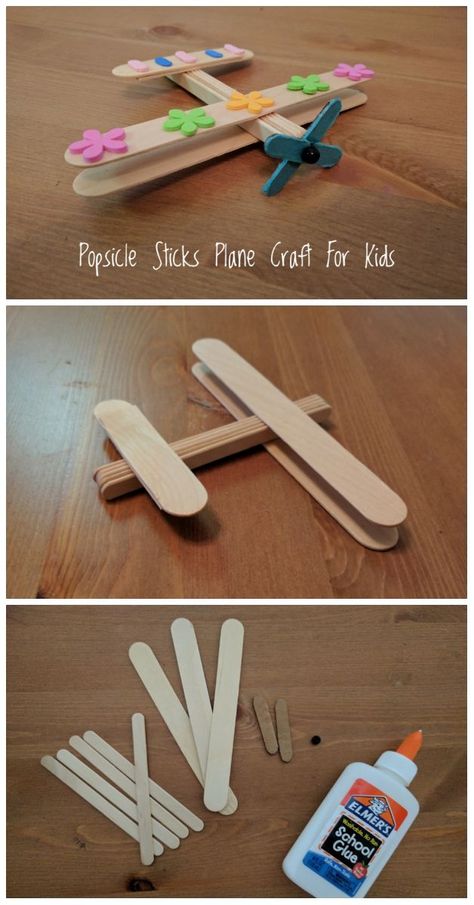 Airplane Craft, Plane Crafts, Stem Engineering, Airplane Crafts, Engineering Science, Popsicle Stick Crafts, Daycare Crafts, Popsicle Stick, Camping Crafts