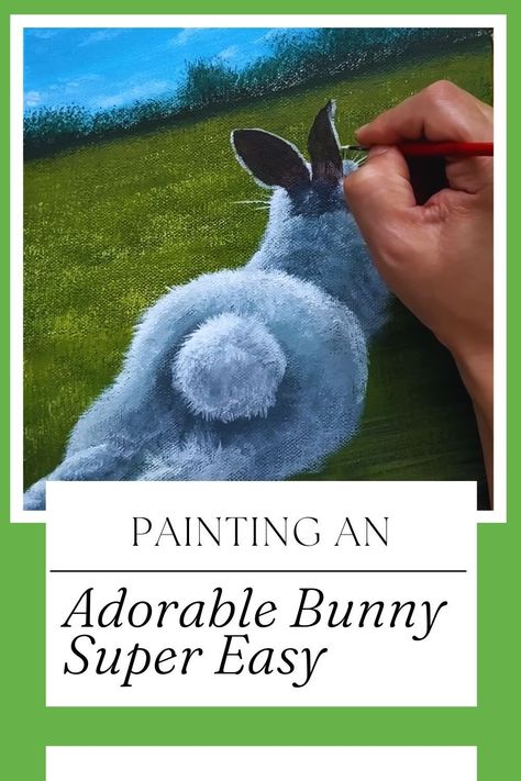 Ever felt the urge to capture the sheer cuteness of a bunny on canvas? If you're new to acrylic painting, don't fret – we've got your back! In this article, we'll guide you through the process of drawing and painting an absolutely adorable rabbit. It's the perfect adventure for beginners looking to dive into their creative side. With an easy-to-follow video tutorial in hand, you'll be amazed at how quickly you can turn a blank canvas into a charming bunny masterpiece. Ready to hop into art... Bunny Painting Acrylic Tutorial, Rabbit Painting Acrylic, Bunny Acrylic Painting, Paint Bunny, Painted Bunnies, Bunny Artwork, Rabbit Artwork, Hello How Are You, Acrylic Tutorials