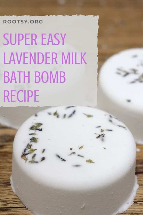 Lavender Milk Bath, Bath Boms Diy, Lavender Milk, Bath Bomb Recipe, Bath Boms, Diy Lavender, Bombe Recipe, Bath Bomb Recipes, Lavender Bath