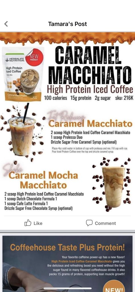 Herbalife Coffee Recipes Mocha, Herbalife Frappe Recipe, Herbalife Caramel Macchiato Coffee, Herbal Life Coffee Recipes, Herbalife Churro Shake Recipe, Herbalife Mocha Iced Coffee Recipe, Herbalife Cafe Latte Recipes, Herbalife Coffee Shake Recipes, Herbalife Protein Coffee Recipes