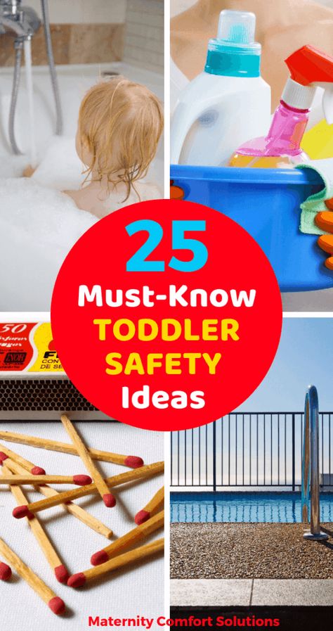 25 Toddler Safety Ideas For Your Home Safety Activities For Toddlers, Childproofing Hacks, Safety Hacks, Homeschool Toddler, Toddler Nutrition, Toddler Proofing, Toddler Parenting, Baby Notes, Raising Twins