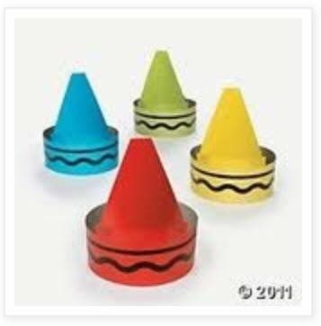 Crayon Hat Diy, Crayon Hat, Crayola Birthday Party, Crayon Birthday Parties, Crayon Costume, Book Character Day, World Book Day Costumes, Book Character Costumes, Hat Diy