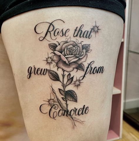 Rose Growing From Concrete Tattoo, The Rose That Grew From Concrete Tattoo, Rose From Concrete Tattoo, Rose That Grew From Concrete Tattoo, Rose Tat, Concrete Rose, Rose Tattoos For Women, Rose Quotes, Betrayal Quotes