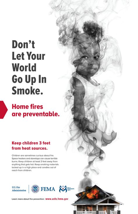 FEMA Up In Smoke Poster Fire Prevention Poster, Fire Safety Free, Keeping Kids Safe, Children's Activities, House Sketch, Fire Prevention, Awareness Campaign, Easy Video, Fire Safety