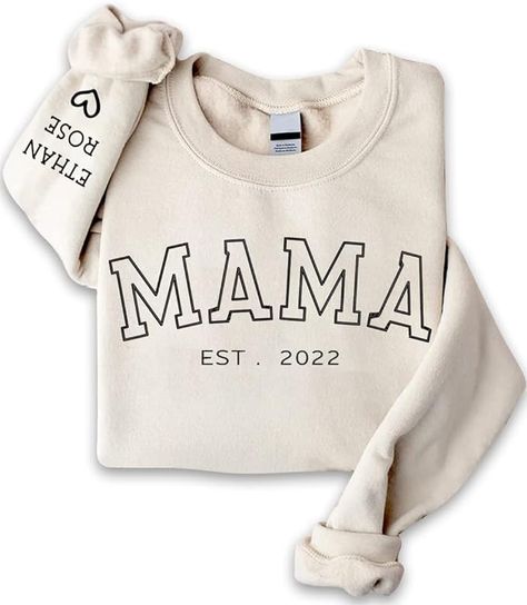 Mama Embroidered Sweatshirt, Mama Crewneck, Embroidered Sweatshirt, Mom Gift, Gift For Mom, Crewneck Sweatshirt, Mother's Day