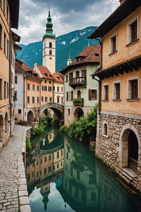 Step Back in Time: Explore These Historical Landmarks in Slovenia! Slovenia Architecture, Visit Slovenia, Slovenia Travel, Medieval Castles, Roman Ruins, Lake Bled, Historical Landmarks, Medieval Castle, Step Back