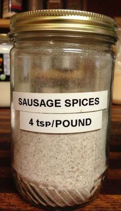 Breakfast Sausage Seasoning, Sausage Spices, Homemade Breakfast Sausage, Homemade Sausage Recipes, Homemade Dry Mixes, Sausage Seasoning, Breakfast Sausage Recipes, Homemade Spice Mix, Spice Mix Recipes