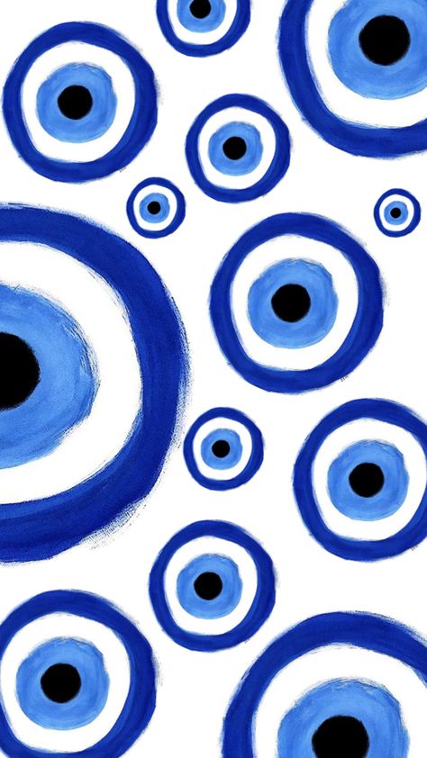 Greek Eye Wallpaper, Evil Eye Iphone Wallpaper, Evil Eye Background, Posters To Paint, Evil Eye Poster, Evil Eye Wallpaper, Room Frames, Islamic Mosaic, Evil Eye Pattern