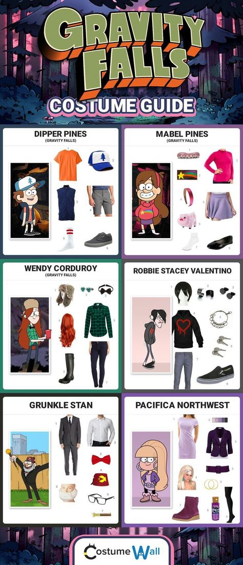 Gravity Falls Wendy And Dipper, Dipper Costume Gravity Falls, Wendy And Dipper Costume, Gravity Falls Wendy Cosplay, Dipper And Mable Pines Costume, Maple And Dipper Costume, Cartoon Custome Halloween, Mable Gravity Falls Halloween Costume, New Halloween Costume Ideas