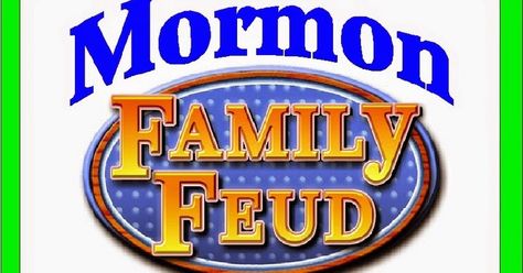 Have a fun ward activity or youth night by playing the Mormon Family Feud.  Here are the answers to the Mormon Family Feud Questionnaire so ... Lds Family Feud Questions, Lds Ward Activities, Seminary Games, Church Game Night, Family Learning Activities, Ward Activities, Lds Relief Society Activities, Gospel Art, Mutual Activities