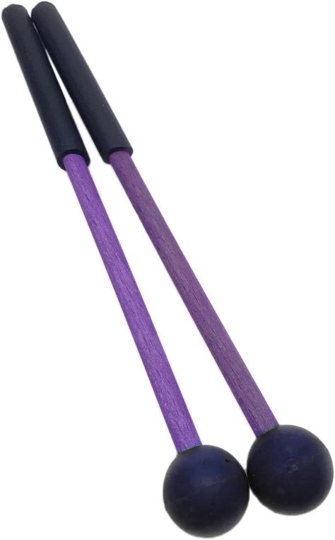 Amazon.com: TUOREN 1 Pair 9 Inch Rubber Xylophone Sticks Tongue Drum Mallets Percussion Sticks Hammer for Glockenspiel, Xylophone, Chime, Woodblock, and Bells (Purple) : Musical Instruments Percussion, Musical Instruments, Drums, Purple