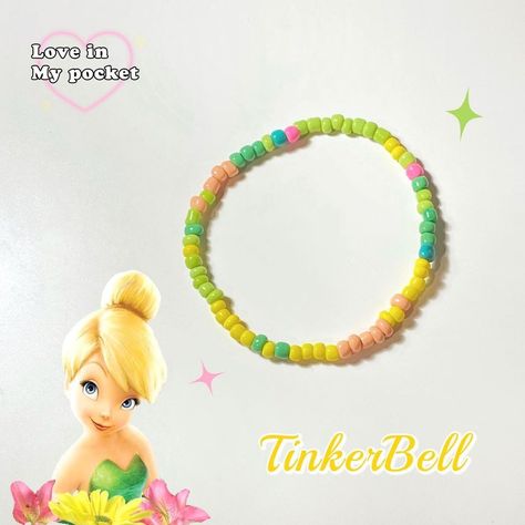 Diy Kandi Bracelets, Diy Beaded Rings, Disney Bracelet, Indie Jewelry, Bracelet Craft Diy, Bead Charms Diy, Beaded Necklace Diy, Diy Bracelets Easy, Diy Bracelets Patterns