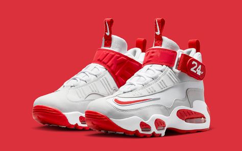 Ken Griffey Jr Shoes, Nike Air Griffey Max 1, Air Griffey Max 1, Tracksuit Fashion, Celebrity Divorce, Nike Tenis, Jordan Swag, Nike Shoes Blue, Ken Griffey Jr