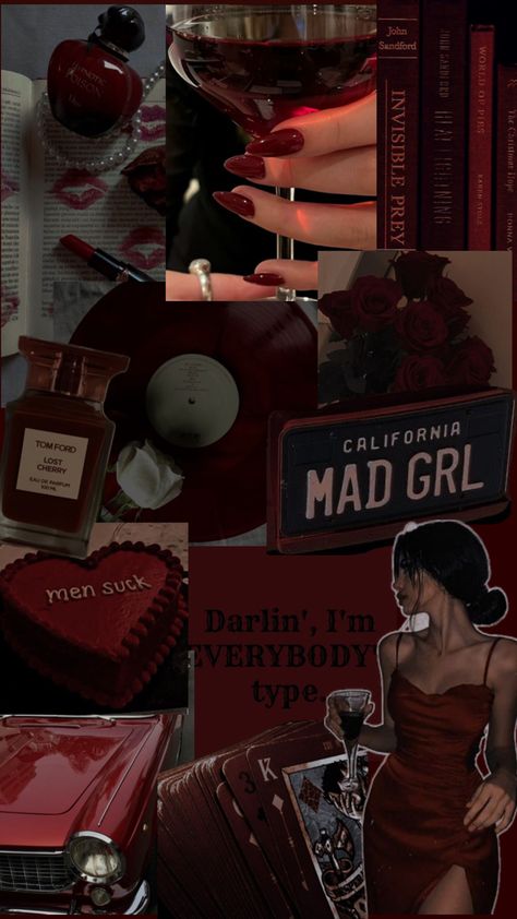 Dark Feminine Aesthetic Collage, Red Romantic Aesthetic, Red Velvet Collage, Gracecore Aesthetic, Dark Red Collage, Dark Red Wallpaper Aesthetic, Dark Red Aesthetic Vintage, Red + Core + Aesthetic, Vermelho Aesthetic