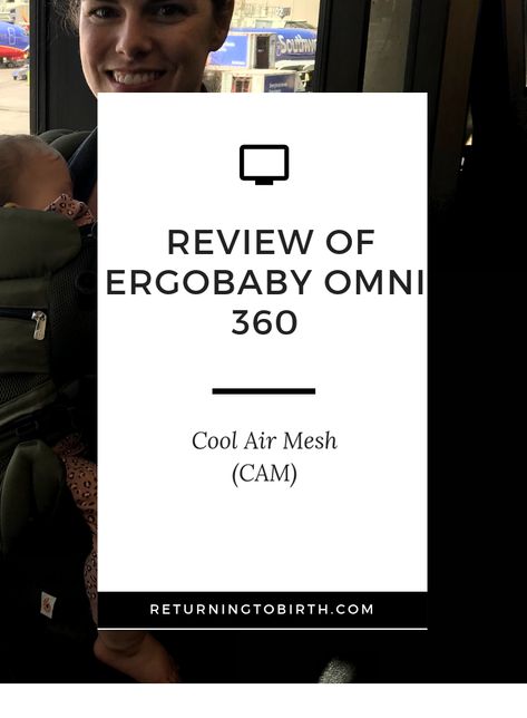 Review of Ergobaby OMNI 360 Cool Air Mesh (CAM) Carrier. I've loved Ergo for awhile but this thing is a game changer. Ergo Baby Carrier 360, Best Baby Carrier, Baby Carrying, Hospital Birth, Birth Doula, Birth Center, Childbirth Education, Baby Blog, Labor Delivery