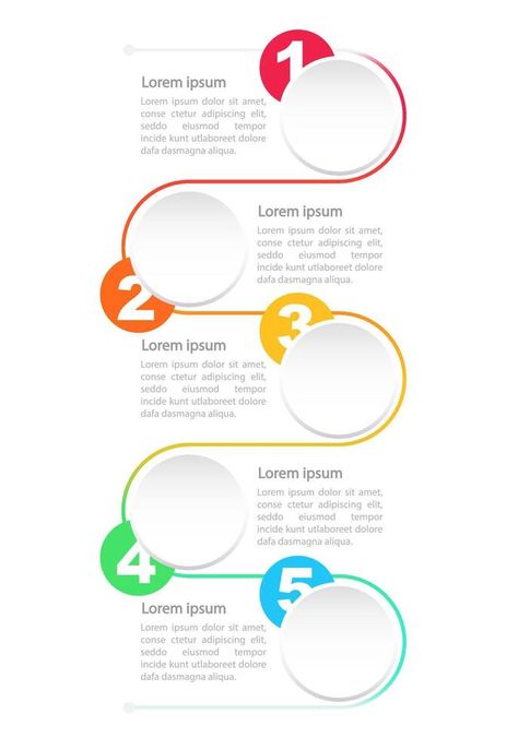 Manage pandemic stress infographic chart design template. Abstract infochart with wavy contour. Instructional graphics with 5 step sequence. Visual data presentation Infographic Instructions, Data Presentation, Visual Data, Infographic Chart, Steps Design, Chart Design, Data Visualization, Design Template, Vector Free