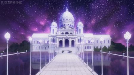 SMC: Moon Kingdom - castle, white, building, magic, anime, sweet, night, sky, scenic, nice, scene, palace, beauty, beautiful, lovely, scenery, purple, sailor moon, sailormoon, pretty, house, home Moon Hd, Sailor Moon Collectibles, Powerpuff Girls Characters, Princesa Serenity, Moon Kingdom, Moon Palace, Shojo Anime, Moon Wallpaper, Moon Princess