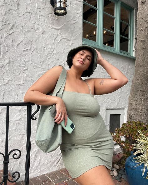 Plus Size Summer Outfits Curvy Fashionista, Plus Size Summer Outfits Big Stomach, Greaser Aesthetic, Plus Size Baddie, Fashion Outfits Plus Size, Summer Outfits Curvy, Plus Size Baddie Outfits, Plus Size Looks, Midsize Outfits