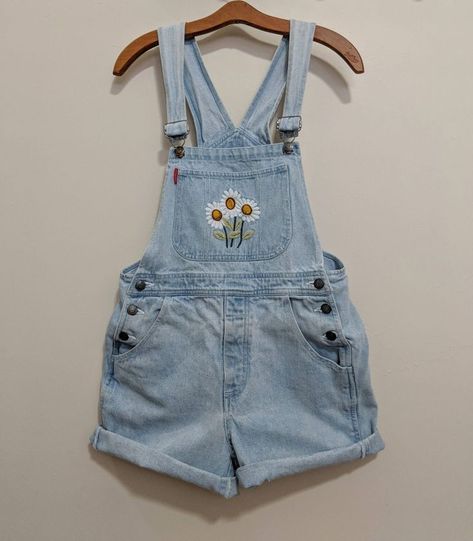 Denim overalls outfit