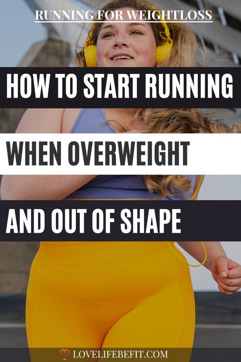 how to start running when overweight Getting Back Into Running, Running Plan For Beginners, How To Start Exercising, Running Guide, Realistic Goals, Beginning Running, Running Plan, Start Running, Lose Lower Belly Fat