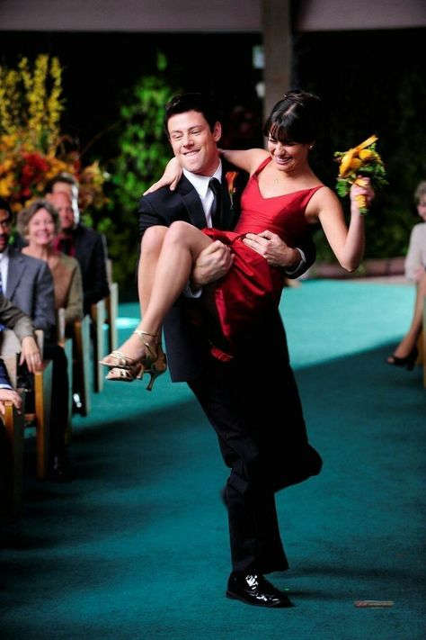 Glee Rachel And Finn, Finn Glee, Nightmare Dressed Like A Daydream, Dressed Like A Daydream, Rachel And Finn, Lea And Cory, Glee Quotes, Finn Hudson, Glee Club